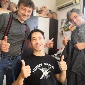 Justin Long Instagram - As #Barbarian press stuff winds down, I wanted to acknowledge my gratitude for everyone who made this movie such a special experience. #1 my favorite acting coach   scene partner who ran lines with me and helped me feel so prepared for such a fun but demanding role. #2 the Bulgarian store owners and baristas who made our stay in Sofia SO enjoyable. #3 (see #1). #4   #5 the INCREDIBLE crew of some of the best makeup artists I’ve ever worked with. #6 the WHOLE crew lead by our great director @zcregger and brilliant DP, Zach Kuperstein and the man who held it ALL together with so much humor and positivity, Todor Chapkanov - one of the best 1st AD’s I’ve ever worked with. And equally professional and positive, our 2nd AD, Natasha Roth. Barbarian isn’t out yet in Bulgaria but I wish they could see how much people in America are enjoying all the hard work they put into this movie. AND they were SO patient in their ill-fated attempts to teach me Bulgarian. Thank you, my Bulgarian friends! And thanks to everyone for going to see the movie - and for telling your friends to see it! And to the fantastic PR team at Disney for putting this labor of love out into the world with so much care and creativity. (And to my own team at @vision.pr - thanks, Jess!) 
It’s been so cool to see the response this movie is getting - especially for an old show pony like me :)
Now for a little internet break!