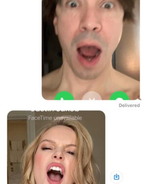 Justin Long Instagram - I loved playing Henry Waters in  IT’S A WONDERFUL KNIFE so much that, even when I wasn’t shooting, I’d FaceTime friends and family as Henry. If they didn’t answer, I’d make these videos to send. I was originally inspired by Joel Osteen sermons but, at some point, a sprinkling of Bill Clinton found it’s way in and, in the end, I realized part of my joy was that this sinister character had gotten weirdly close to Dorothy Michaels from one of my favorite movies ever made, TOOTSIE. I can’t thank my GOOSEBUMPS hmu ladies @zabrinamakeup and @kristahannartistry enough for helping w Henry’s lewk (I was inspired by bullies from 80’s movies like the great @thetedmcginley) - applied beautifully by @mielenageartistry. And I LOVED finally getting to work with my hilarious pal @joelmchale and to meet new talented pals like @officialjanewiddop who stars in the movie. Thanks to director @ty.macintyre for giving me so much room to play with an already fun wild script (written by, no stranger to fun wild scripts, @michaeltjkennedy). You can stream it now on @shudder or @amcplus!!

Argh! And our intrepid (kind) producer who GAVE me all of these instahandles   info @sethcaplan!
And Argh again, I forgot to include the trailer (I’ll put it on my stories. And @officialjanewiddop   @joelmchale posted a funny angry promo that Fox News did to (for?) us