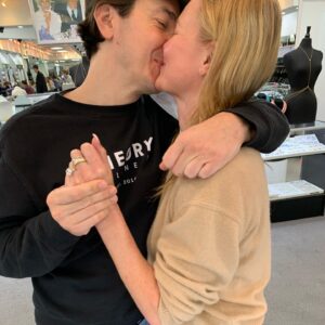 Justin Long Instagram - She said YES… to being a guest on @lifeisshortpodcast! And to other slightly more life-changing questions ;)
My favorite person is now also my favorite guest on my favorite podcast! One day the incredibly talented @katebosworth will be on this podcast and talk about her years of memorable acting performances but on THIS episode we mostly talk about…  the events that lead up to her agreeing to spend her life with this very VERY lucky podcast host. 
It felt like a leap to talk about something so personal so publicly but I’ve found that the scary things become much easier when you commit to the truth… and to a partner as loving and safe as Catherine Ann Bosworth. We named this podcast “Life is Short” because it’s a dumb pun (I love dumb puns) but also because I liked saying it out loud and hearing the reminder to live each day as fully as possible. I feel eternally grateful that I found a partner who makes each day SO full, whose mere presence IS a reminder of the beauty and brevity of life, and who makes me laugh from the minute we wake up til the one I begrudgingly fall asleep. I cherish the days we’ve had and the ones to come 💛💍

Listen to “Life is Short” wherever you listen to podcasts. Or click the link in m’ story. OR go to @lifeisshortpodcast. Thank you for listening and to all the regular listeners for being so sweet and supportive today 🙏