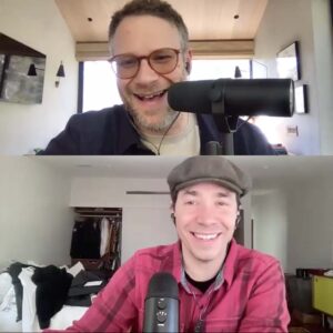 Justin Long Instagram - #tbt 1. playing adult film actor Brandon St. Randy in @thatkevinsmith’s “Zack And Miri Make A Porno”. @sethrogen (Zack) and I got to catch-up on the latest episode of @lifeisshortpodcast 
2. Me and Seth promoting his wife @laurenmillerrogen’s very funny movie “For A Good Time Call…” at the Sundance Film festival 
3. A few days ago recording the podcast “Life is Short” (link in bio and in stories :)
4. This won’t be a surprise but Seth is one of the funniest and most enjoyable conversationalists I’ve ever had the pleasure of knowing. Check out his HILARIOUS new book “Yearbook” and the charity @wearehfc - which raises money for Alzheimer’s research