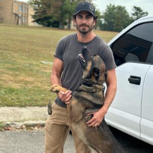 Justin Melnick Instagram - I don’t fanboy out usually but today I got to meet Yoda.  For all of you that saw on the news, this is the awesome dog that found that pos in pennsylvania. Such a pleasure to meet this good boy.  #dogsofinstagram #dogstagram #malagator #bortac