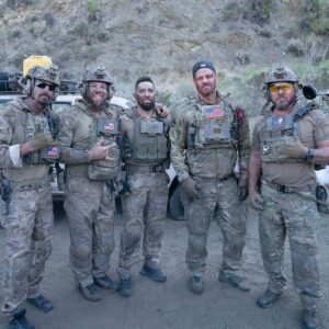 Justin Melnick Instagram - Brothers…. It might just be television but there is no finer group of gentlemen I rather run up hills with, sweat my ass off with or get dirty with…. 6 years of going full throttle with this team.. I don’t care what line of work are you are in, success comes down to the guy to your left and the guy to your right… like I said, brothers. tune in Sunday only on @paramountplus use code bravo for one month free. @sealteam_pplus #sealteam #paramountplus #tv #multicam #brotherhood
