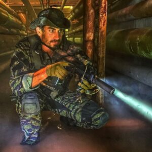 Justin Melnick Instagram - I don’t use white light often…. But I do I’m looking for my phone to mark my calendar…. 9 days out till the first episode of @sealteam_pplus drops on @cbstv this team, all 350 people have put in 100%, 100% of the time to pull this off!! I feel blessed to be part of this.  But most of all I’m excited to watch it on the flatscreen!!! Chime in below what are y’all most excited for?? #sealteam #cbstv #tigerstripes #devgru #tvshow