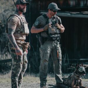 Justin Melnick Instagram - Getting educated by k9 legend @dustin_winn .. Former action guy current bad ass and total dog ninja…. His facilities down in SD COUNTY @northcountycanine is next level and his team of trainers are amazing…. I always leave a day of training from him realizing that I know absolutely nothing. This guy has forgotten more about dogs, then I will ever learn. Thank you for making me and Pepper a better team. #brotherhood #dogsofinstagram #dogslife #dogsofinstgram #police #k9 #veteranowned @sunburn_studios_inc
