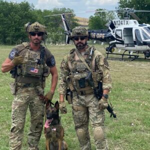 Justin Melnick Instagram - Thanks so much to @ttpoa and @austin.swat for an epic demo day!! Helicopters, bearcats, and dogs always make for a good time!  #multicam #helicopter #workingdog