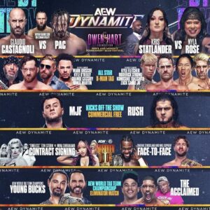 Justin Roberts Instagram - Big thanks to @aew EVPs the wonderful @nickjacksonyb and @mattjackson13 for their continued help on teaching me how to announce to my fullest potential. I enjoy spending time in their office on Wednesdays. #AEWDynamite is going LIVE right NOW from Fairfax, VA on TBS!