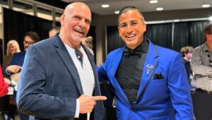 Justin Roberts Instagram - I didn’t announce @stinger last night, WE announced..nearly 17,000 of us @aew Revolution for his SPECTACULAR final match in his one of a kind career. 

Wrestling is my escape from the everyday and last night, it also felt like a trip back to my childhood. My first live WCW show was Spring Stampede in 1994. I begged @therealdannybonaduce for backstage passes, played Sting’s theme song on my teeth and Danny made my wish come true. At 14, I roamed freely and met everyone that walked by. Ricky “The Dragon” Steamboat, @ricflairnatureboy , @dustinrhodestx , Mean Gene, etc. @diamonddallaspage took on @marcmero , @realmickfoley and Maxx Payne took on the Nasty Boys, Flair wrestled Steamboat and Rick Rude defended his title against Sting. 

Last night in Greensboro, 30 years later..I found myself again roaming freely among those legends I grew up admiring. Sting, Flair, Steamboat, DDP, @nikitakoloff1 , Magnum TA, Arn Anderson, @jakethesnakeddt , @jimrossbbq , @tonyschiavone24 and more for a Slamboree-like reunion on what might have been the greatest event in AEW history, to celebrate Sting. What a bonus to actually get to be a small part of it this time around. (What is life?! Follow your dreams, everything is possible.)

In addition to Sting’s final match, the entire roster was able to showcase what they can do and blow away the @gbocoliseum crowd. @mr_mansury and the production crew hit another home run with the dynamic effects that were visible all night. @shutupexcalibur @officialtaz13 and all of our commentators added the soundtrack and gave us a night we will never forget..ALL moving parts courtesy of @tonyrkhan #ThankYouTony #ThankYouSting #ThankYouGreensboro #AEWRevolution CATCH THE REPLAY ON @bleacherreport 
🎥 @nikitakoloff1 @westsidegunn
