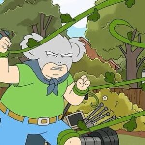 Justin Roiland Instagram - The insanely talented Michael Cusack’s (smiling friends, yolo crystal fantasy, R&M bush world adventures) new show KOALA MAN premiers January 9, only on Hulu. This show is incredible and I am proud to have been a small part in making it a reality. Benji, Dan, and Michael together really put something special together with this series. 
 
#koalaman