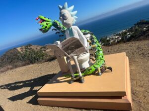 Justin Roiland Instagram - Got to check out the #wormageddon in Malibu. Pretty amazing. Awesome to meet some of the fans. This whole thing is just nuts @rickandmorty