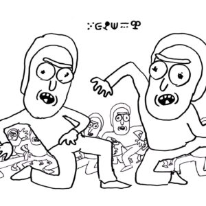 Justin Roiland Instagram - “Decipher” NFT drop on @niftygateway tomorrow at 1:30PM EST
