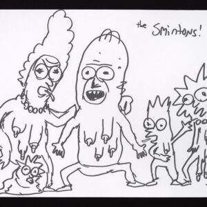Justin Roiland Instagram - Dropping a cryptoart collection today at 4:00PM PST. Includes the first ever edition of Rick and Morty cryptoart. Also the physical Smintons piece auctioned off for $14,999 on Ebay so I decided to turn it into cryptoart too and see if we can raise even more. All proceeds on the piece are going directly to homeless encampments in LA by way of gift cards for nearby food and grocery stores as well as supplies. Check out nifty gateway to place your bids, link in bio @niftygateway #rickandmorty #cryptoart #nft #nftart