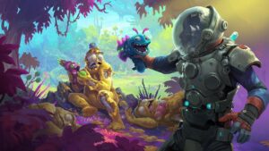 Justin Roiland Instagram - The incredible @squanchgames team has been hard at work on this game for 3  years. Maybe 4  years? I am humbled and grateful for this amazing team who love making this imaginative stuff as much as I do. — 

Earth is discovered and wouldn’t you know humans happen to be the strongest drug in the cosmos. You have to stop the alien drug cartel with the help of the Gatlians, a race of living guns. The guns are your companions and weapons. Think dragon age companions. They push the story, and each have extremely different personalities. The guns are how you interact with NPCs, but also upgrade and kick ass in battle. I always said I want to make the kind of games I wish I could play. This is definitely one of those. Action/ story ratio is perfect. We have some absolutely incredible actors in this game as well. More on that later. So  much awesome stuff in this game. Can’t wait to share more. #highonlifegame #squanch #xbox #xboxgamepass