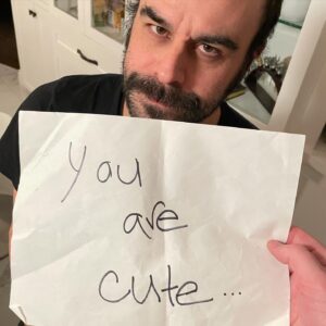 Justin Roiland Instagram - Missing connections: Burbank female police officer who wrote this for Abed rather than a ticket. He could have found love. And listen, I’m all for police reform. But what ABOUT LOVE?! @abedg