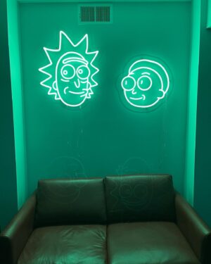Justin Roiland Instagram - These neon signs are fucking awesome!