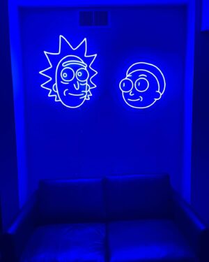Justin Roiland Instagram - These neon signs are fucking awesome!