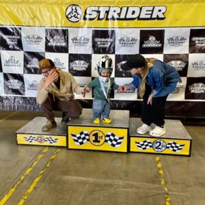Justin Warner Instagram - @striderbikes threw a little party and even tho I got third place I am winning 

Thanks @striderbikes for the invite!