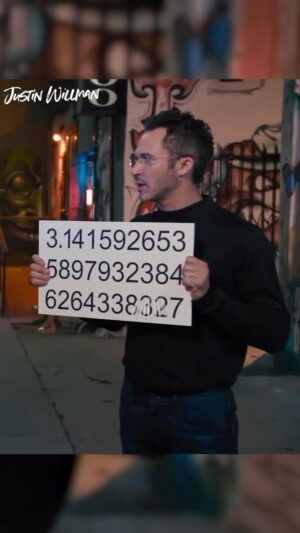 Justin Willman Instagram - Pi Day!

#Piday