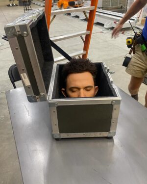 Justin Willman Instagram - Proof that AI robots are real 😂 Designing and building this prank in the little time we had was insane but their reaction was worth it! Stream episode one of The Magic Prank Show on Netflix now! 

#themagicprankshow #magicshow #netflix #kylemarlett #justinwillman #airobot #ai