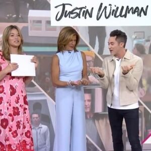 Justin Willman Instagram - She thought she had me at the end there! 😬 Thanks again for having me on @hodaandjenna!