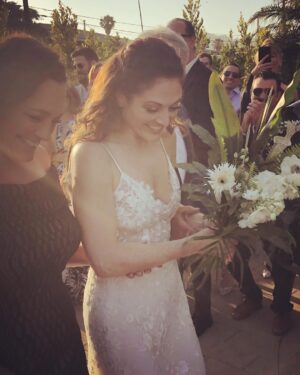 Justine Wachsberger Instagram - A true princess found her prince ❤️Congratulations lovebirds- you are the definition of love 🐬