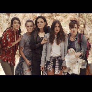 Justine Wachsberger Instagram - Excited to reunite with these beauties this Friday for the premiere of our film! #420massacre 🧟‍♂️