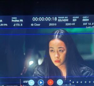 Justine Wachsberger Instagram - Figured now that I’ve stepped into the shoes of an Influencer , it was about time I started posting. 

A little glimpse into “Top Floor” directed by this talented, one of a kind being @jminui 🎬

Thank you to every single person that made life on set so magical and made me fall in love with Sofia. 

Love you all ❤️