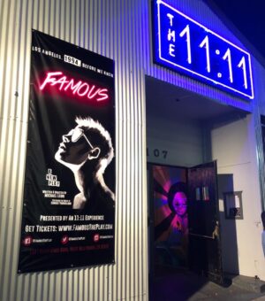 Justine Wachsberger Instagram - A brilliant twist on the way we envision a theatrical experience. You don’t want to miss this one @famoustheplay