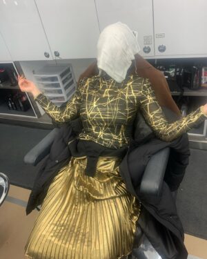 Jy Prishkulnik Instagram - In all her golden glory, I give you the beguiling Princess of the Nile, Miss Cleo de Nile 🪲

This post is dedicated to the skilled artists who brought every aspect of these characters to life, considering everything from the tiniest details to the cohesiveness of the entire cast. Ashley, I had the best time sitting in your chair every morning at 3 am as you painted my face and we gabbed about everything under the sun. To the entire hair team, you are wizards. Ellen and wardrobe, your vision is a dream.

To…

Makeup by: @ashley_pilkey 
Key Makeup by: @leahehman 
Key Hair by: Debra Wiebe @trishawnaalecia @miss_tamtam 
Key Wardrobe by: Ellen Anderson 

Thank you, thank you, thank you 🙏

To our wonderful viewers and fans, it continues to be my great honor to strut in miss Cleo’s bejeweled heels. Thank you for loving our movie and creating the kindest and fiercest Monster community💀💗

#monsterhigh #monsterhighthemovie #cleodenile #bts #hairandmakeup