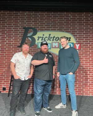 K. Trevor Wilson Instagram - Had a great time in #tulsa this past weekend at @bricktowncomedytulsa with @gjpartyhugs and @cruxcrawford. We went by @buckatomson66 and got some souvenirs then went to pay our respects to some legendary performers. Oh yeah and we did five great shows for some really terrific crowds.