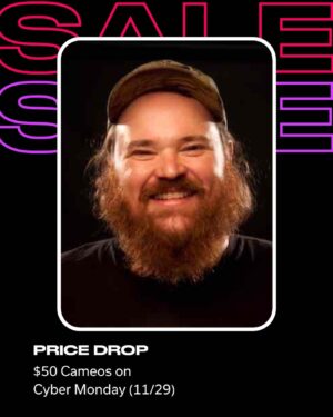 K. Trevor Wilson Instagram - I’m on Cameo