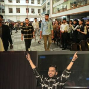 Kaarthik Shankar Instagram - Thanks a ton St.Thomas College Thrissur ❤️ Management Fest Empresa ❤️ #kaarthikshankar

📸🎥 @mahesh.harilal @jithin_wayanad_official 
🧥👖@dr_annmerlet