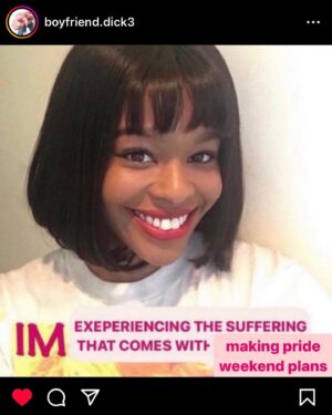 Kabrina Adams Instagram - A few more days til the hom0ph0bes stop crying about Pr!de month and “Pr3dat0rs” online 🙄
