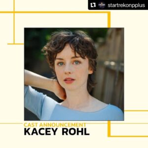 Kacey Rohl Instagram - Could not be more thrilled to be joining the family of Star Trek, a Universe whose legacy is one I’ve always deeply admired & felt held by. To be able to come aboard with these people & on this project is truly a Little Kacey wish come true. And as someone who has fallen asleep to ambient tracks of Star Trek Bridge // spaceship noises for years, this all feels even more surreal   dreamy. Weeping tears of unbounded, fierce joy! Incredibly grateful & fired up! Section 31!!! Let’s gooooooooo!!! SPACE!!! 
🚀💫👽🪐💥🌙🖖🏻