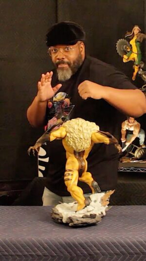 Kadeem Hardison Instagram - 2020 changed the way we do things. here’s our first crack at “Special Delivery: Home Edition”. thanks @martin.m.canale & the @sideshowcollectibles team for the amazing sculpt. @SideshowCollectibles #SideshowCollectibles #Sabretooth #VictorCreed 
#XMen #Marvel #Sideshow #PremiumFormatFigure #StatueUnboxing 
#StatueCollecting #StatueCollector #StatueCollection #MarvelComics 
#MarvelCollector #MarvelCollection #MarvelCollectibles
