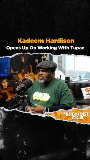 Kadeem Hardison Instagram - 🚨 @KadeemHardison looks back on working with #Tupac  and how impressive his acting style was that he even believes he broke the mold of acting on the film ‘Juice’.
 
Check out the full interview w/ @Kadeemhardison & watch him on the @shothechi #TheChi on May 10!