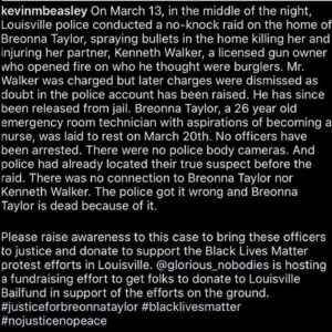 Kadeem Hardison Instagram - Breonna Taylor would’ve turned 27 years old today.💔
#justiceforbreonnataylor