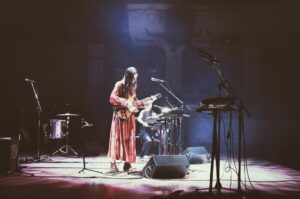 Kaelen Ohm Instagram - At the Jack Singer Concert Hall in Calgary opening for @reubenandthedark - thank you to dear @cleaanais for joining me on cello. photos: @greyhillsstudio 
@amaaraofficial