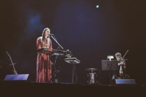 Kaelen Ohm Instagram - At the Jack Singer Concert Hall in Calgary opening for @reubenandthedark - thank you to dear @cleaanais for joining me on cello. photos: @greyhillsstudio 
@amaaraofficial