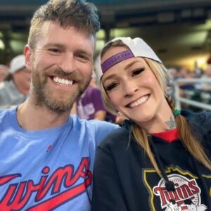 Kahlen Rondot Instagram - Last night was the last home game for the Twins. Date night. Got super amazing seats right behind home plate. SEE YOU NEXT YEARS GUYS!! #Twins #datenight #lasthomegame #princenight @_champfit

PS I still have a Red Sox shirt on under the hoodie #gosox