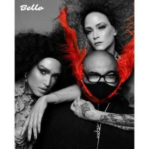 Kahlen Rondot Instagram - One of my favorite humans and I did a thing. @naimamora 
SMIZE FOREVER Cover story for @bellomag 
Photographer   Stylist @ukmaracaibo
Model @naimamora @emg_models @nymmg & @kahlencrondot
Makeup @deney_adam
Makeup assistant @dmitrymakeup
Hair @lorenzodiazhair
Styling assistant @lovin__yk
Studio @blondeandconyc #blondeandconyc #blondeastudios #blondeartists
Gloves @garosparo
Jacket @refash_studios @theconfessionalshowroomnyc
Pants @mujer_woo