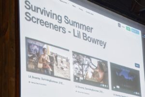 Kai Lewins Instagram - A massive thank you to the powerhouses @lillianabowrey and @alisabowrey for organising the unofficial premiere of Surviving Summer. 
Held at the @thomassurfboards factory, it was the first time I got to watch the show with others around. The energy of the groms (and their parents) in the crowd made me fully realise we’d created something truly special. 
Since release, the worldwide support for this show has been monumental. 

I am unbelievably blessed to be a part of it. 

Photography by @walkandseemedia 

With thanks to
The entire cast and crew of surviving summer

@joannamwerner