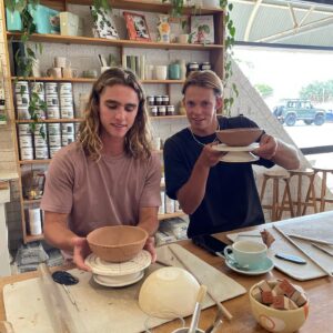 Kai Lewins Instagram - Hot boys do pottery