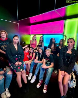 Kaido Lee Roberts Instagram - Hangin’ with THE 101 GIRLS. Congrats girls on your new project, it’s gonna blow up!!! Thanks for the invite to the studio! @the101girlsofficial @abryelle.wilson @itsanicarose @alexandrabull__ @drewlanester @ciera_marie_roberts @nataliekopyan @mason.mcnulty @ramonjoserodriguez @elleviv_ @addisongibbs08 @trvpst4r.l @stevewalker247  #recordingstudio #recording #the101girls #newsong #recordingmusic #girlgroup #friends #kaido #mikey