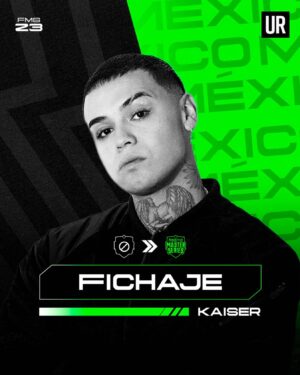 Kaiser Instagram - 𝐄𝐋 𝐌𝐀𝐋𝐃𝐈𝐓𝐎 𝐄𝐒𝐓Á 𝐃𝐄 𝐕𝐔𝐄𝐋𝐓𝐀 😈🔥🔥

Bienvenido a tu nueva casa, Kaiser ❤️

Hagamos historia juntos, LEYENDA 🫡

#fms #fmsmexico #freestyle #kaiser #fms23