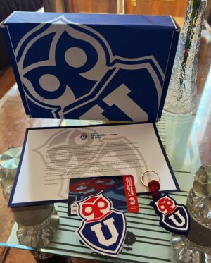Kaiser Instagram - Gracias a mi club @udechileoficial desde ahora soy abonado oficial y además representante artístico de los azules 🤘💙