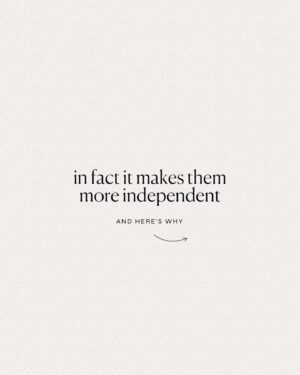 Kaitlyn Sapp Instagram - Most parents operating out of fear miss out on some obvious flaws in their approach— 

If you want confident, adaptable children who become confident, adaptable adults… the answer is not LESS connection and availability, it’s moreeee.

When our children feel safe, everyone has the opportunity to rest more & operate in a state of stress less.