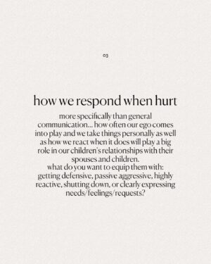 Kaitlyn Sapp Instagram - When people, out of fear, throw out the “just wait until they’re 14” commentary regarding conscious parenting… I sometimes think, “just wait until your child enters into their 3rd marriage and can’t figure out why they keep attracting the same dynamic.”

What we are doing now as parents, from infancy, effects way more than our children having good manners or being *nice*… How to love and be loved is the most impactful or detrimental lesson that all of us learn whether what we are being taught is going to enrich our lives or not.  So ask yourself, “what am I teaching?” and adjust.  It’ll be a gift to you, your children and their relationships longterm. 

♥️

Do you see your upbringing show up in your marriage?
