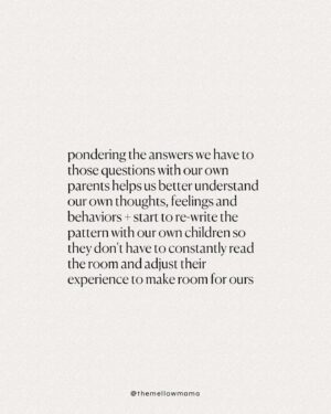 Kaitlyn Sapp Instagram - If we rely on our children to be a certain way, and our environment to be absolutely perfect to be content, calm and present… we will rarely find ourselves in that state. 

But if we evaluate our reactions, ask ourselves questions like, “what does my conditioning look like?” “what made it easier for my needs to be met?” we can 1. Have more compassion for our parents who were just trying their very best, but 2. Have more compassion for ourselves and children— and start a new pattern of unconditional love, curiosity and connection.