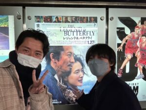 Kaito Sakurai Instagram - 藤森さんとのデート写真です🥰

ちょっとのお酒で顔が真っ赤になってしまう可愛い先輩です笑