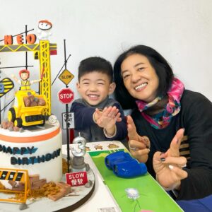 Kaki Sham Instagram - 呢個古惑臻3歲生日快樂🎂爸爸媽媽最希望你可以繼續開心快樂健康成長❤️